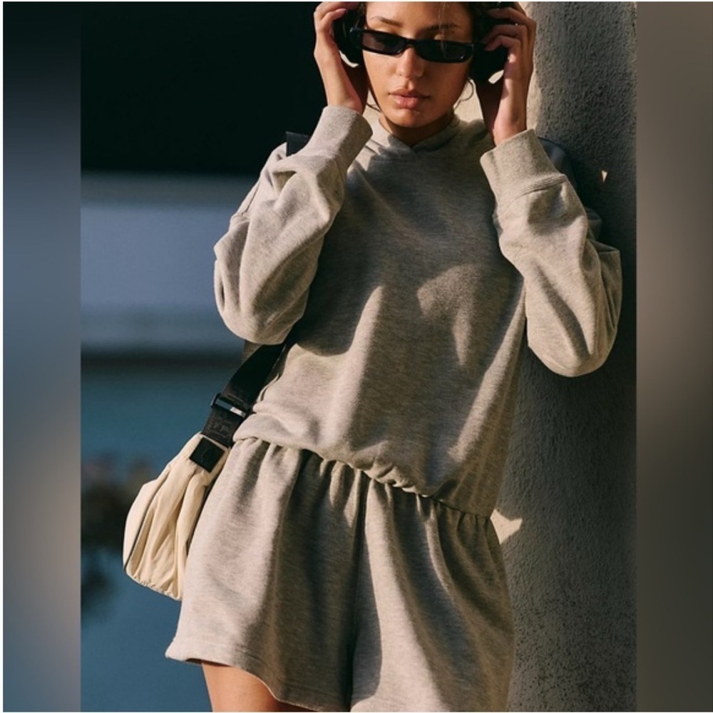 BNWOT Free People Movement Such a Flirt Hooded Romper - Picture 3 of 8